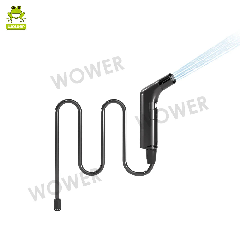 Wower Portable Electric Bidet for Personal Hygiene Cleaning 2.3L Shattaf Rechargeable Travel Camping Bidet Shower Sprayer