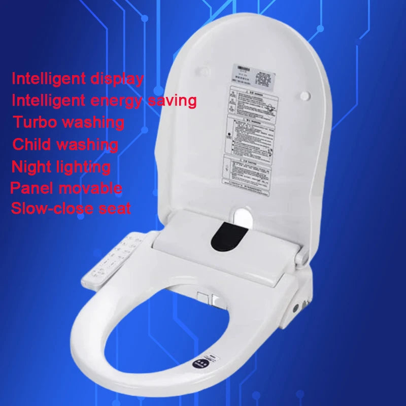 Smart Bidet Heated Toilet Electric Cuvette Japonaise Tapa Bidet Para Inodoro Heated Toilet Lid Vater Japones Inteligente Heated