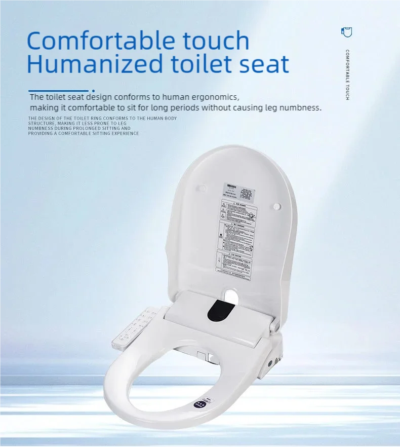 Smart Bidet Heated Toilet Electric Cuvette Japonaise Tapa Bidet Para Inodoro Heated Toilet Lid Vater Japones Inteligente Heated