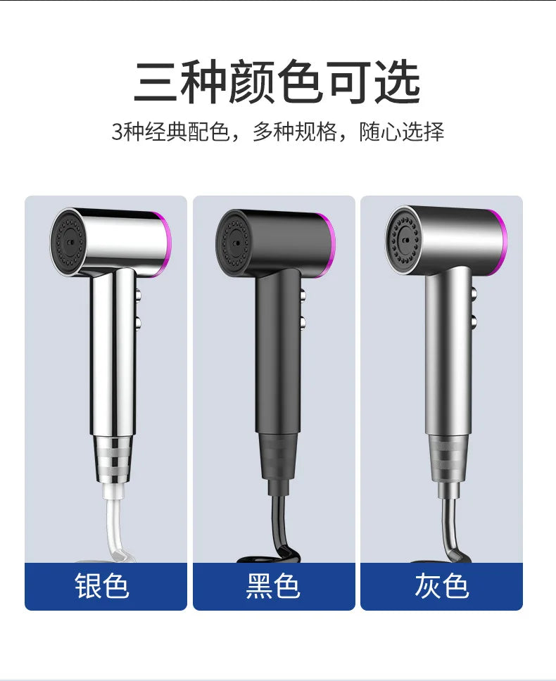 New Bathroom Spray Gun Shower 2 Mode Handheld Bidet Sprayer Set Handheld Toilet Bidet Faucet Sprayer Shower Nozzle Self Cleaning